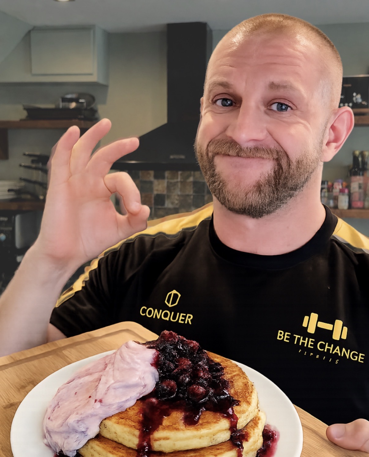 Blueberry Protein Pancakes — Flex Food signature recipe